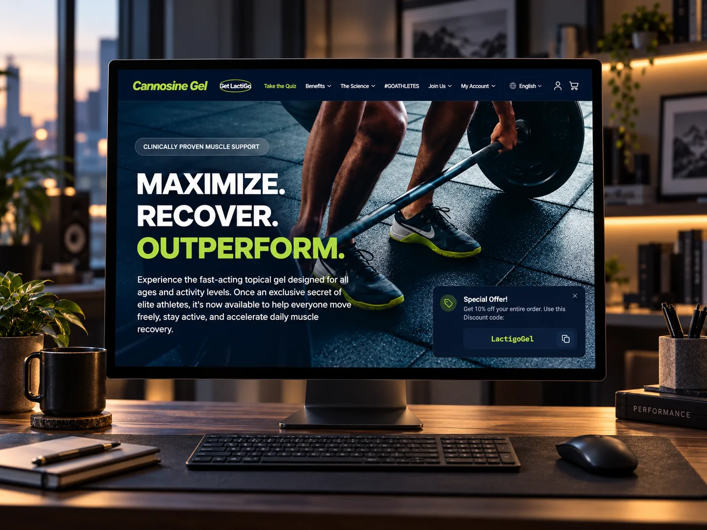 Carnosine Gel website built with Renn AI Studio